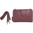 スヌーピーLC  財布機能付スマホショルダー 牛革 SN0156 メーカー直送 ▼返品・キャンセル不可【他商品との同時購入不可】