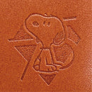 スヌーピーLC 栃木レザー 75パスケース OR SN0174 メーカー直送 ▼返品・キャンセル不可【他商品との同時購入不可】