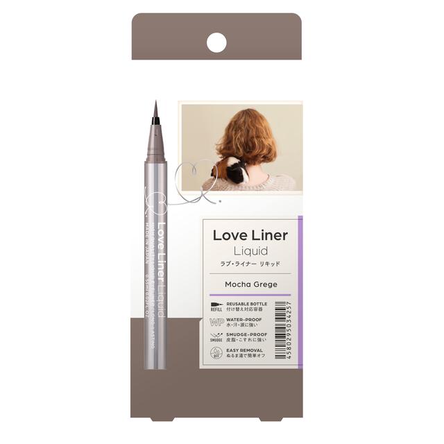 【蜂屋】Love Liner アイライナー グレージュ 4本セット Love Liner ラブ ライナー リキッドアイライナーR4 リフィル