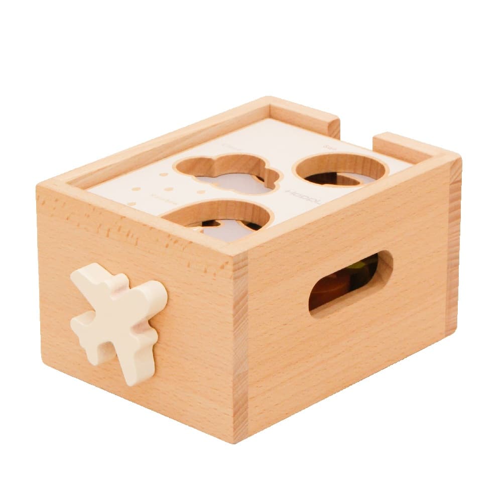 ホップル 木のおもちゃ スタッキングボックストイ ひこうき 【直送品