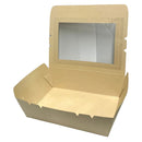 K'sインターナショナル 業務用窓付きバンブーランチボックスL 530792 25枚