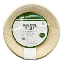 K'sインターナショナル 未ざらしバガスプレート18cm 530914 30枚