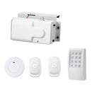 AMRKBR2W50ラクラク電子錠5点セット(41-50mm) メーカー直送 ▼返品・キャンセル不可【他商品との同時購入不可】