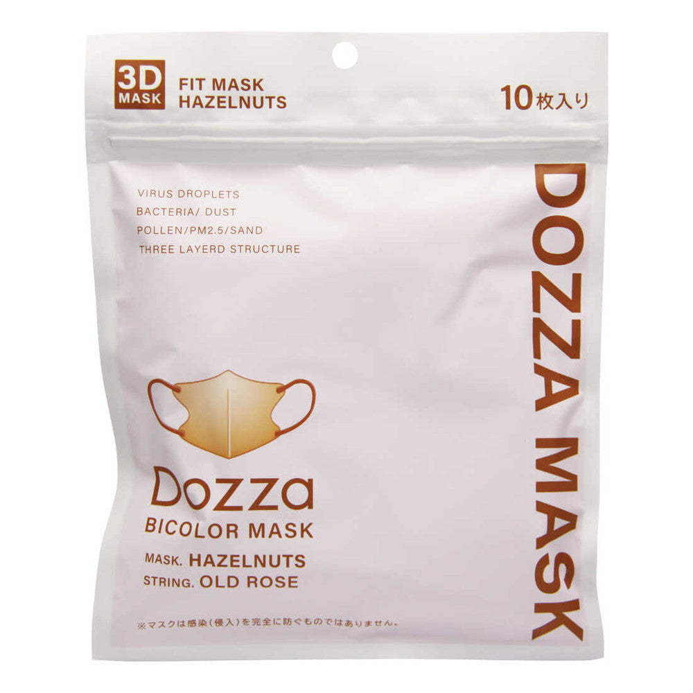 Dozza 3Dマスク バイカラー シシベラ姉妹品 5袋 - 衛生医療用品・救急用品