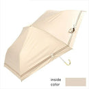 晴雨兼用 折りたたみ傘 遮光 ボーダー 24123BG メーカー直送 ▼返品・キャンセル不可【他商品との同時購入不可】