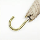 晴雨兼用 折りたたみ傘 遮光 ボーダー 24123BG メーカー直送 ▼返品・キャンセル不可【他商品との同時購入不可】