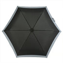 晴雨兼用 折りたたみ傘 バイカラーカーボン 51861BK メーカー直送 ▼返品・キャンセル不可【他商品との同時購入不可】