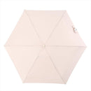 晴雨兼用 折傘 50cm ピーチドロップミニ PK 17006PK メーカー直送 ▼返品・キャンセル不可【他商品との同時購入不可