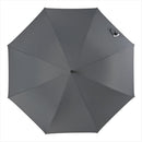 晴雨兼用 長傘 65cm ピーチドロップ 耐風 51833GY メーカー直送 ▼返品・キャンセル不可【他商品との同時購入不可】