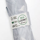 晴雨兼用 折りたたみ傘 58cm エコルーペット 17361GY メーカー直送 ▼返品・キャンセル不可【他商品との同時購入不可】