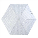 晴雨兼用 折傘 55cm エコルーペット 5段 17381GY メーカー直送 ▼返品・キャンセル不可【他商品との同時購入不可