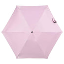 晴雨兼用 折傘 55cm ピーチドロップ 遮光5段 52005PK メーカー直送 ▼返品・キャンセル不可【他商品との同時購入不可