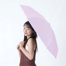 晴雨兼用 折傘 55cm ピーチドロップ 遮光5段 52005PK メーカー直送 ▼返品・キャンセル不可【他商品との同時購入不可