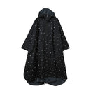 スタッズスター レインポンチョ ブラック 60521BK メーカー直送 ▼返品・キャンセル不可【他商品との同時購入不可】