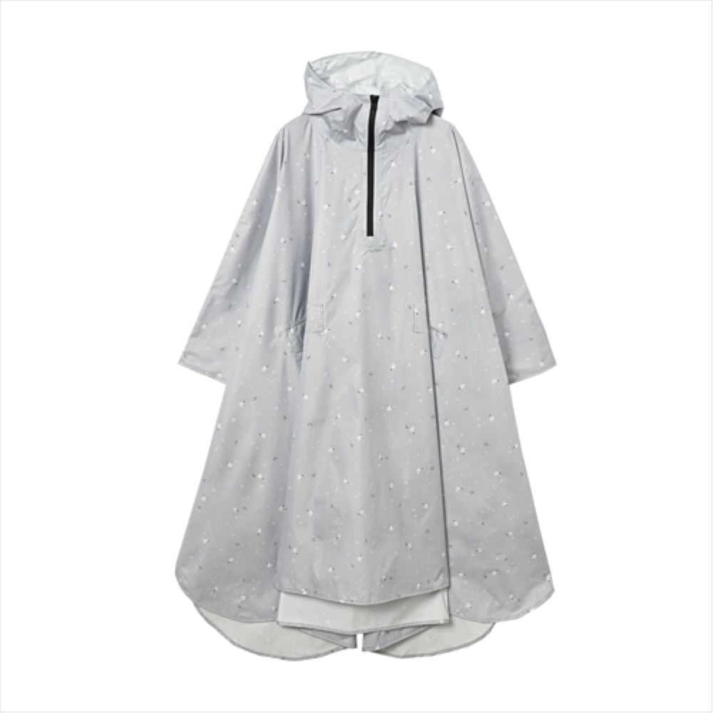 シマエナガ ポンチョ グレー 60531GY 【直送品】 返品・キャンセル・他