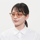サングラス ラシサ LS-01SG オレンジブラウン メーカー直送 ▼返品・キャンセル不可【他商品との同時購入不可】
