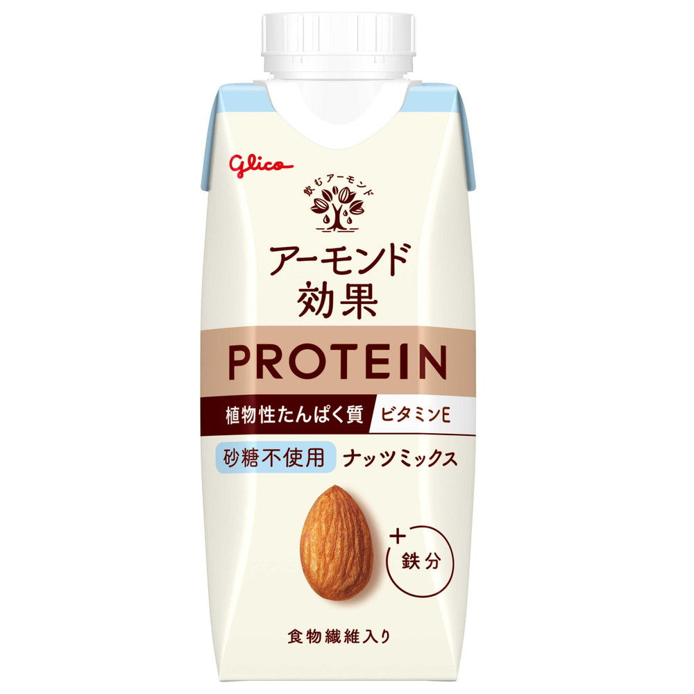 グリコ　アーモンド効果　砂糖不使用　96個　送料込み1個104円 グリコ（glico） 江崎グリコ アーモンド効果 砂糖不使用 200mL 紙