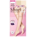 Atsugi short stockings below knee length 4 pairs 22-25 Pearl beige 4 pairs
