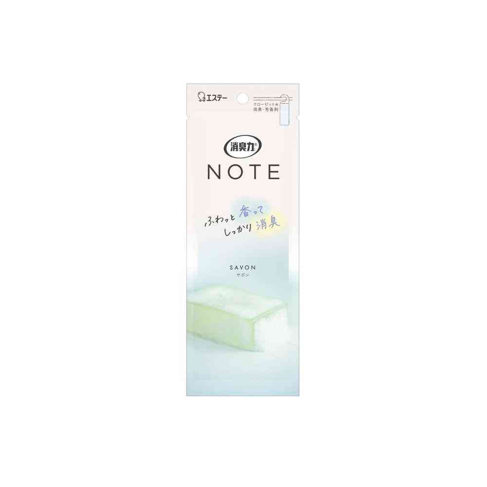 エステー 消臭力 NOTE クローゼット用 サボン 1個