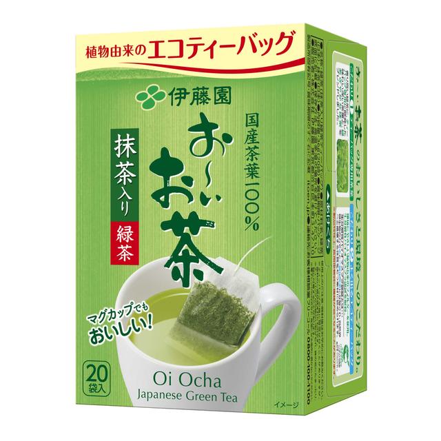 ◇伊藤園 お〜いお茶 抹茶入り緑茶ティーバッグ 20袋