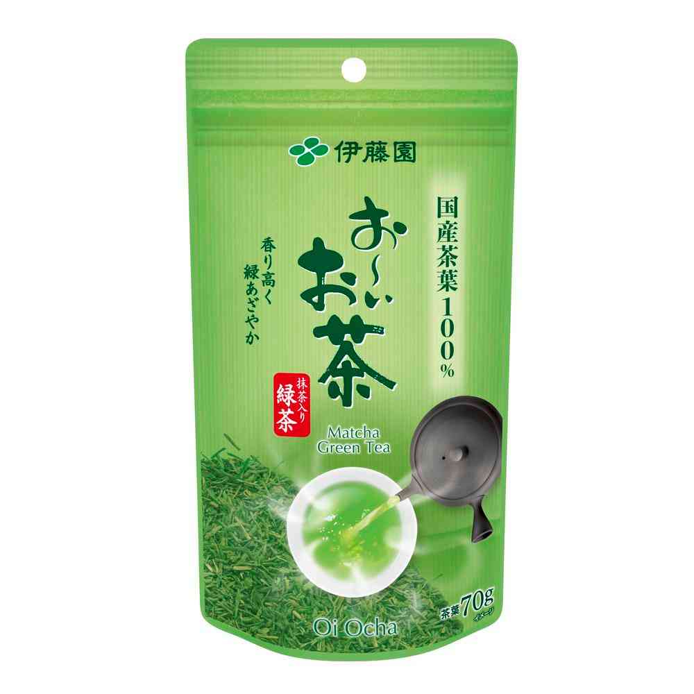 ◇伊藤園 抹茶入り お〜いお茶 70g