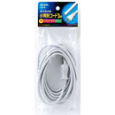 エルパ ELPA 片プラグ付小判型コード 7A PCK-3H