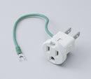 Asahi Electric ELPA 接地适配器转换插头接线插座 125V 15A