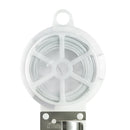 エルパ ELPA ビニールタイカッター付 好きな長さに切って使える 再使用できる 白 10m CB-N10P WH