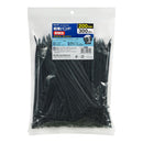 エルパ ELPA 結束耐候 200MM 簡単結束 屋外用 紫外線に強い 黒 KBF-N200300 BK