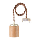 エルパ ELPA ペンダントソケット 木目ナチュラル PD-WE26N