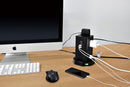 朝日電器 エルパ ELPA タワー型タップ12P4USB 2m 12個口 WBS-TW1204USB(BK)
