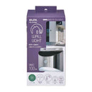 ELPA ウォールライト ステンレス丸型 ソーラー充電式 ESL-KS100SL 1個