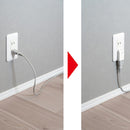 エルパ ELPA 耐雷スイングアダプター 125V5A A-380SB(W)