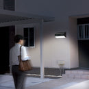 ELPA フラットセンサーウォールライト 調光 ソーラー発電 ESL-KF500SL 1個