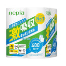ネピア 激吸収キッチンタオル100カット 4ロール