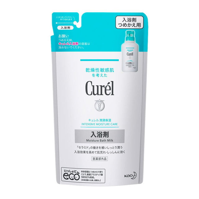 花王　キュレル入浴剤 Amazon | 花王 キュレル 入浴剤 つめかえ用 360ml | KAO