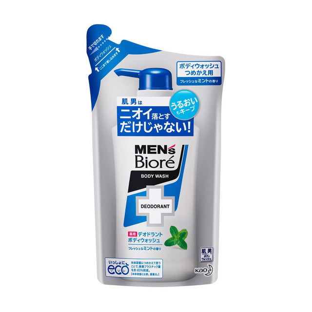 ディシラ　body wash Quasi-drug] Men's Biore Medicated Deodorant Body Wash Fresh