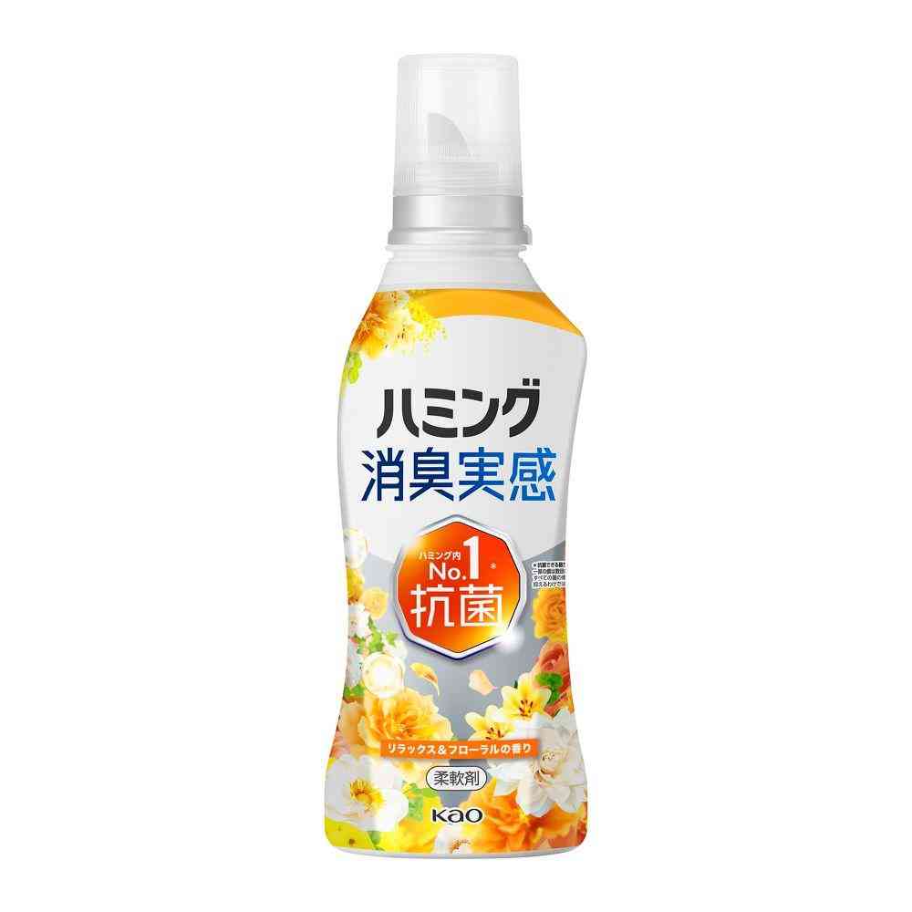 おうぎ(即購入可) 花王 ハミング 消臭実感 リラックス＆フローラルの香り 本体 510g