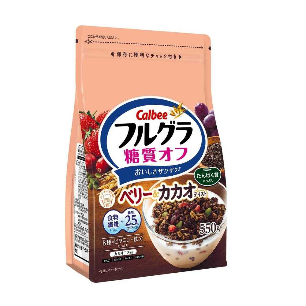 ◇カルビー フルグラ糖質オフベリー＆カカオテイスト 1枚