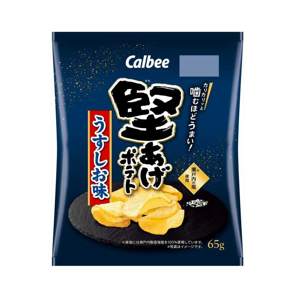 ◇カルビー 堅あげポテトうすしお味 65g