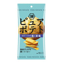 ◆湖池屋 スリムピュアポテト厚切りオホーツク塩と岩塩 32g