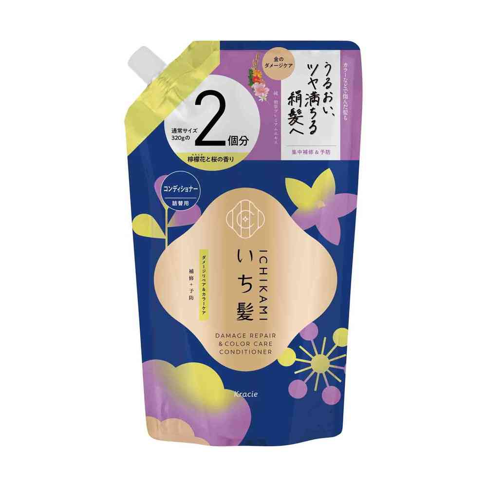 クラシエ いち髪 ダメージリペア＆カラーケア コンディショナー 詰替用