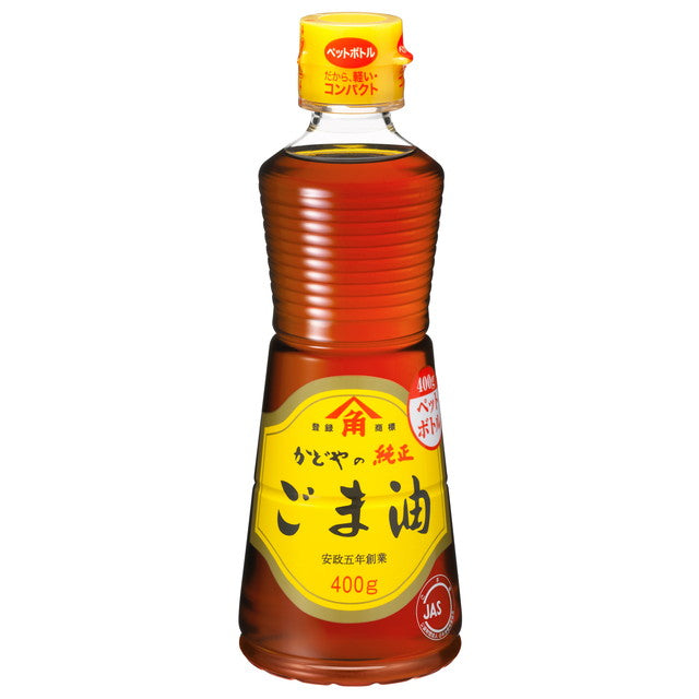 ◇かどや 金印純正ごま油 PET 400g