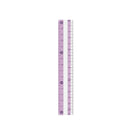 クツワ モジサシ定規 16cm パープル 6.9g