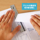 クツワ  アルミ定規 シルバー 15g