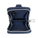 クツワ  縦型マルチウォレット ネイビー 82g