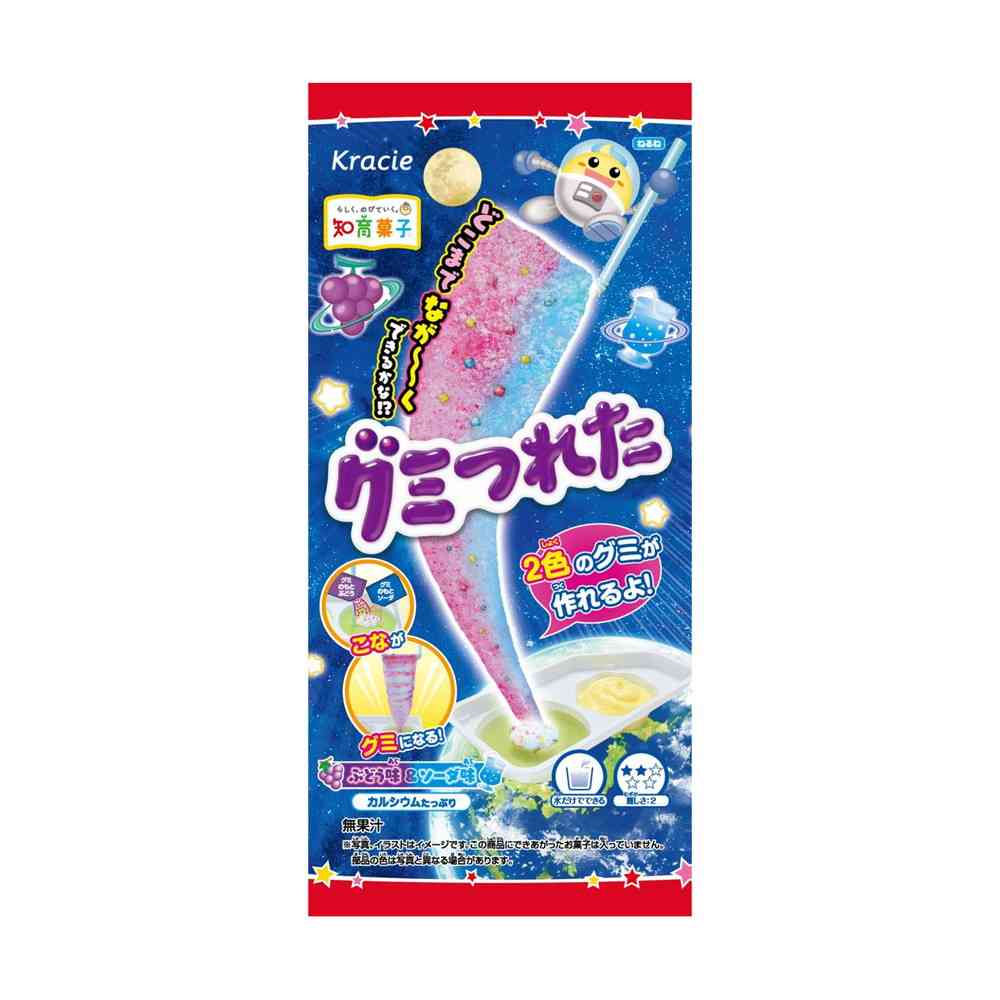 ◇クラシエ グミつれた ぶどう＆ソーダ 19g
