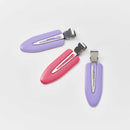 マペペ 跡が付かない前髪クリップ PU&PK3個入り1セット