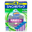 ジョンソン スクラビングバブル トイレスタンプ 消臭成分 クリアジャスミン つけ替え 24回分(38g×4個入)