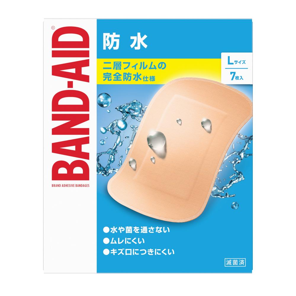 一般医療機器】バンドエイド 防水 Lサイズ 7枚